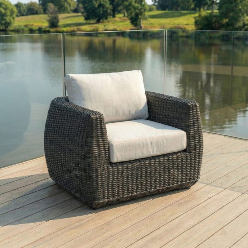 Zestaw wypoczynkowy ogrodowy Linton Luxury – sofa, fotele i stolik