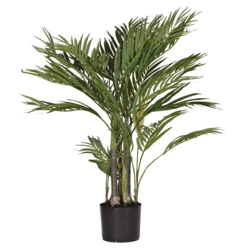 Sztuczna palma Areca 88 cm w czarnej doniczce