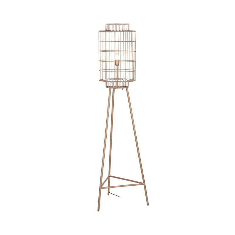 Lampa Mira z cylindrycznym metalowym kloszem