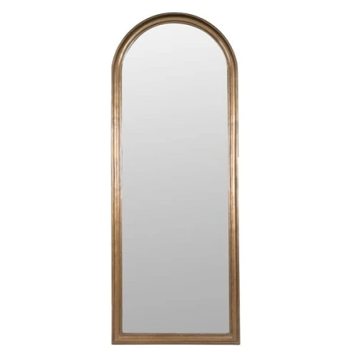 Lustro Palazzo Arch 220 cm – ekskluzywne lustro łukowe w odcieniu mosiądzu