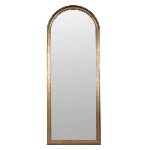 Lustro Palazzo Arch 220 cm – ekskluzywne lustro łukowe w odcieniu mosiądzu