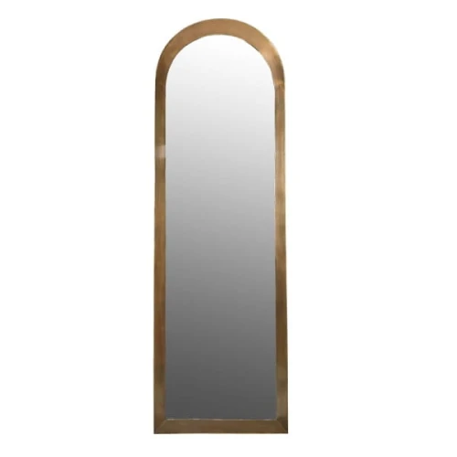 Lustro Maison Arch Antique Brass 191 cm – luksusowe lustro łukowe w żelaznej ramie