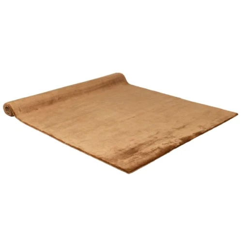 Dywan Amber 100% wełna 160 x 230 cm – karmelowy dywan do salonu