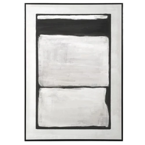 Obraz abstrakcyjny Greys na płótnie 140x100 cm jasne barwy