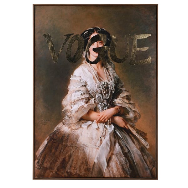 Obraz na płótnie Vogue Lady 140x100 cm kobiecy portret glamour