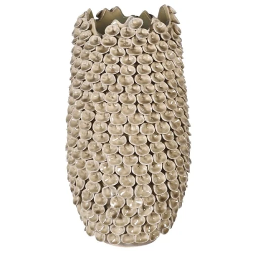 Waza Organic Taupe 49 cm drobne perfekcyjnie wykonane zdobienia organiczny kształt 