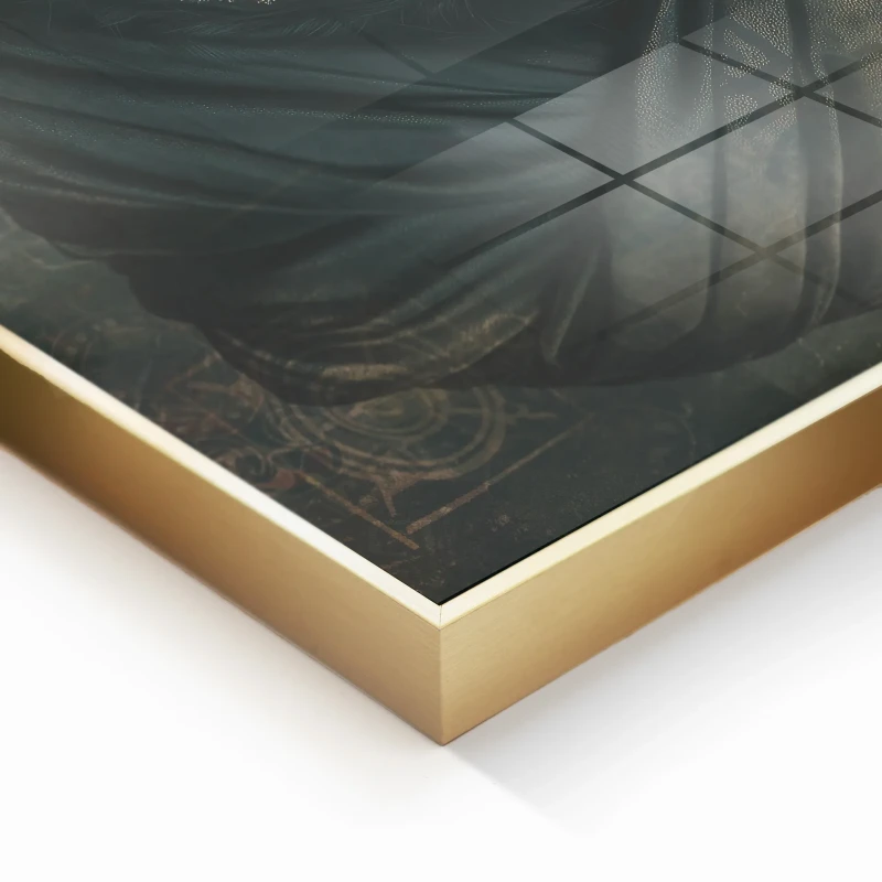 Obraz na szkle Chesham Nur 80x120 cm z portretem kobiety