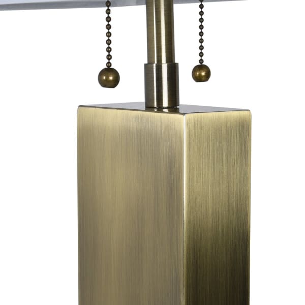 Elegancka lampa stołowa do salonu modern classic