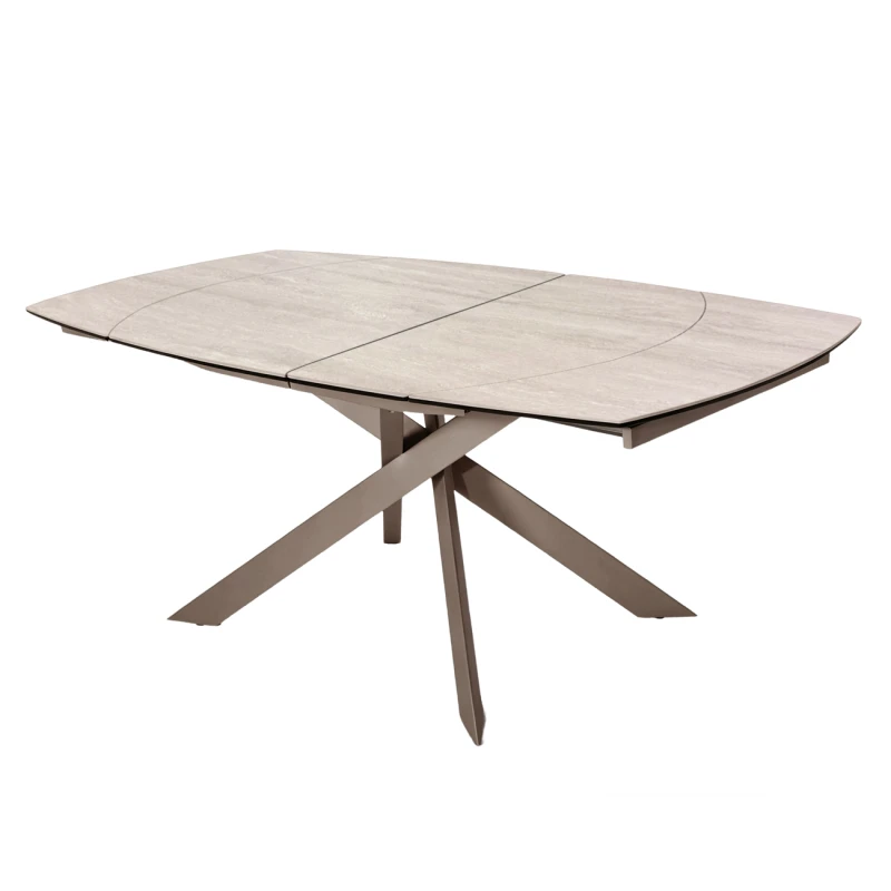Jasny stół ceramiczny Thames rozłożony do 190 cm