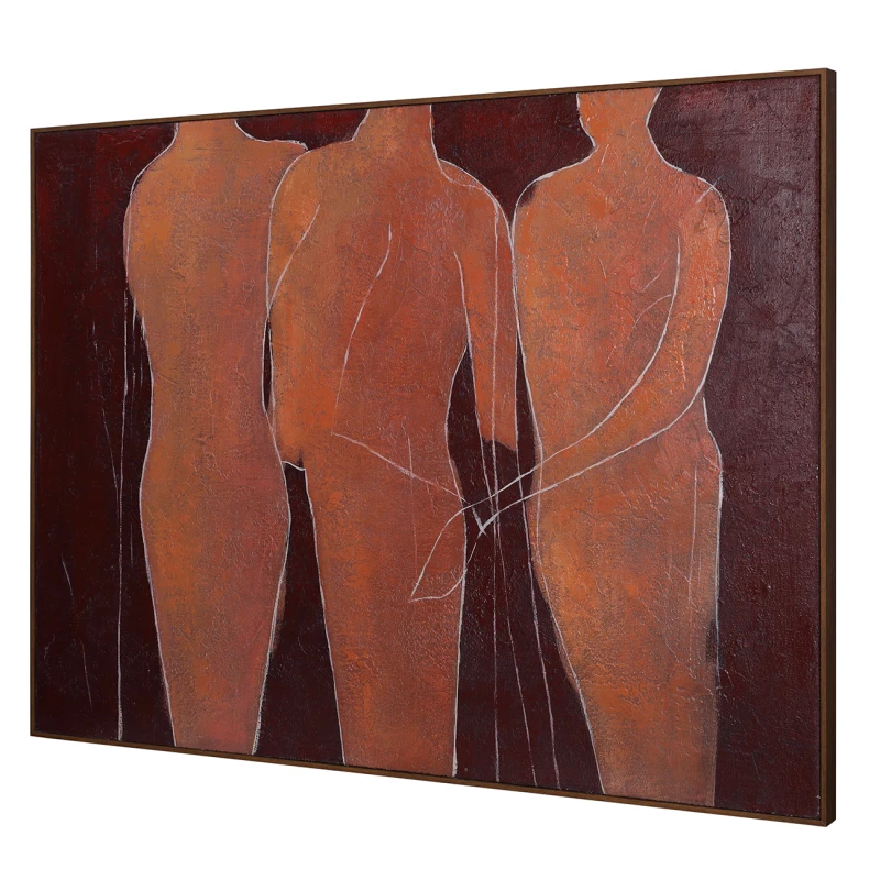 Obraz Hampstead Terra 120 × 90 cm z trzema postaciami