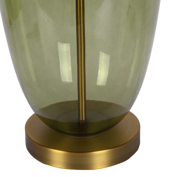 Oliwkowa podstawa lampy Glass Basil