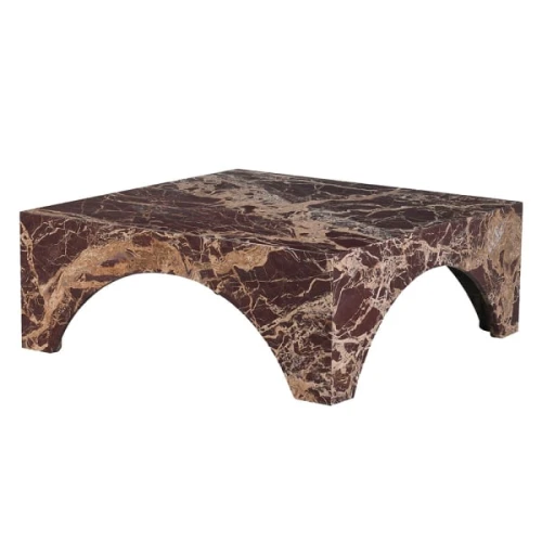 Stolik kawowy Valenza z marmuru Levanto 90 cm