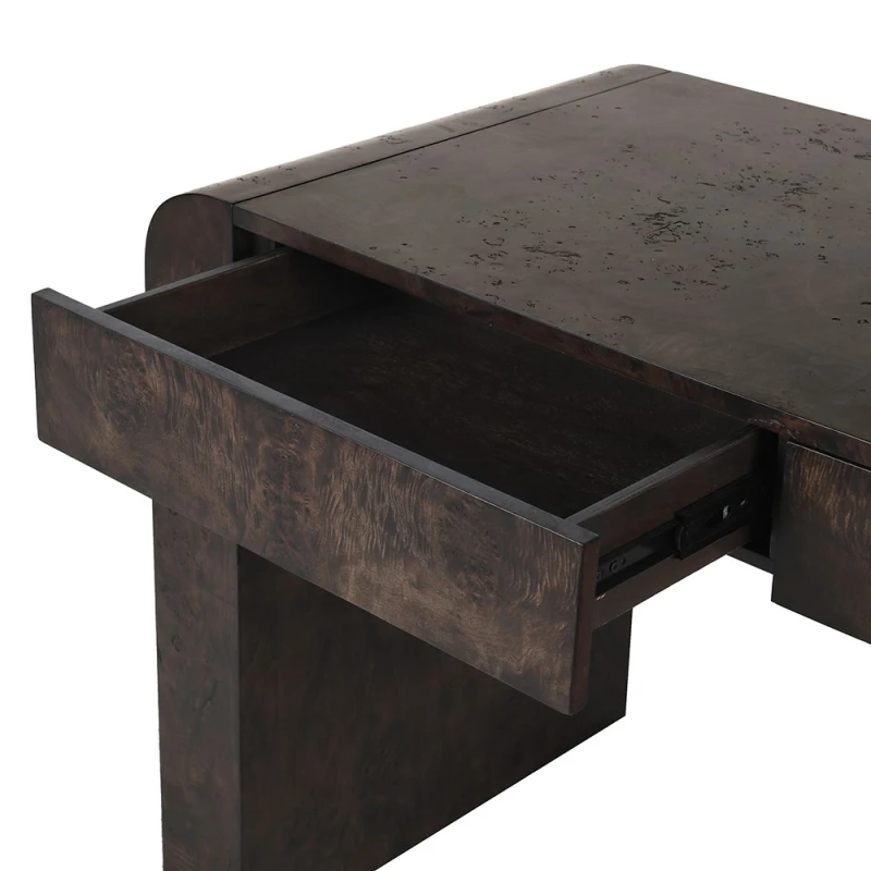Drewniane biurko Portobello do eleganckiego gabinetu