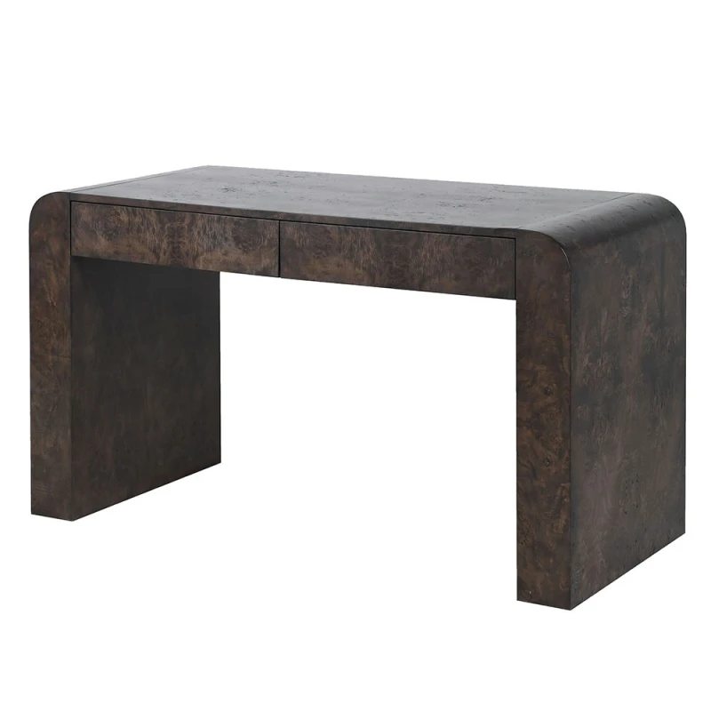 Biurko Portobello 138 cm z fornirem z czeczoty topoli