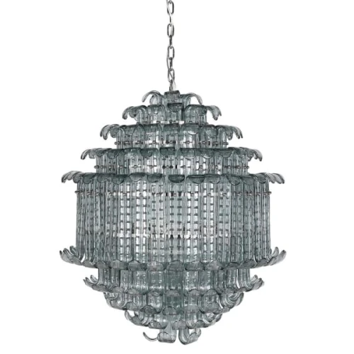 Żyrandol Savoy Anthracite 90x75 cm – przydymione szkło