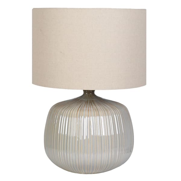 Duża ceramiczna lampa stołowa Audrey Large 70 cm