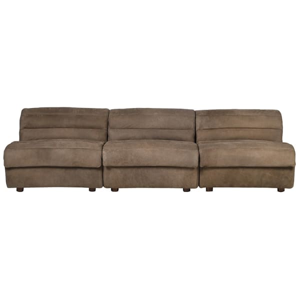 Fotel Holland Park z nubukowej skóry 90 cm