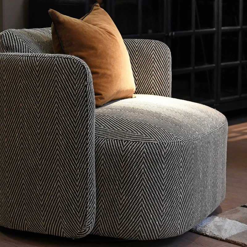 Fotel Fitzrovia Herringbone w eleganckim wnętrzu