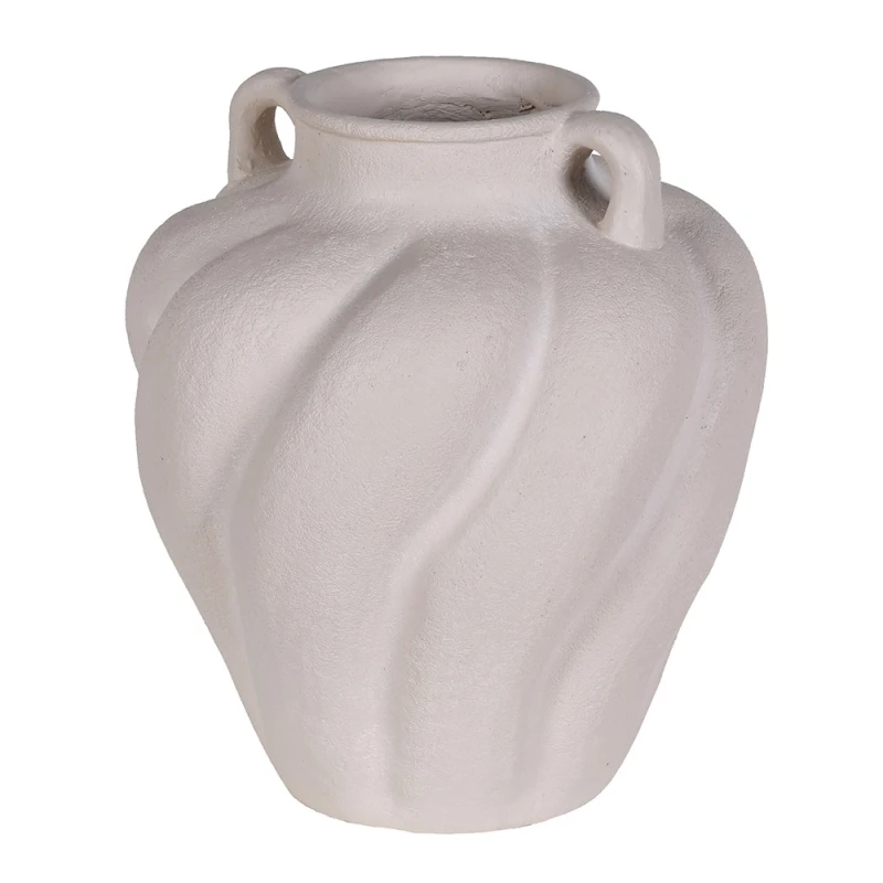 Beżowy wazon dekoracyjny Belgravia 35 cm