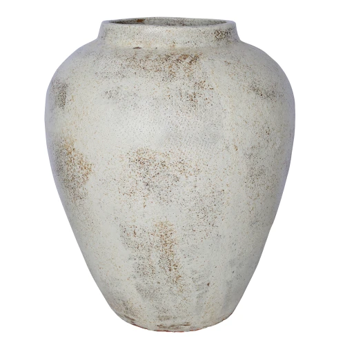 Wazon podłogowy Richmond Aged White 72 cm – ceramika postarzana