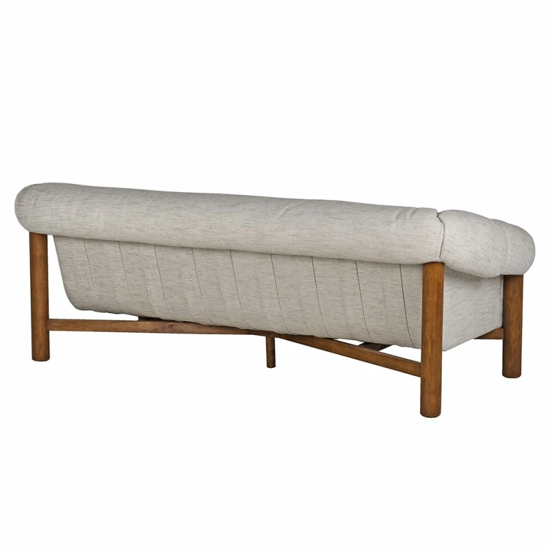 Jasna sofa z drewnem Marlowe 220 cm