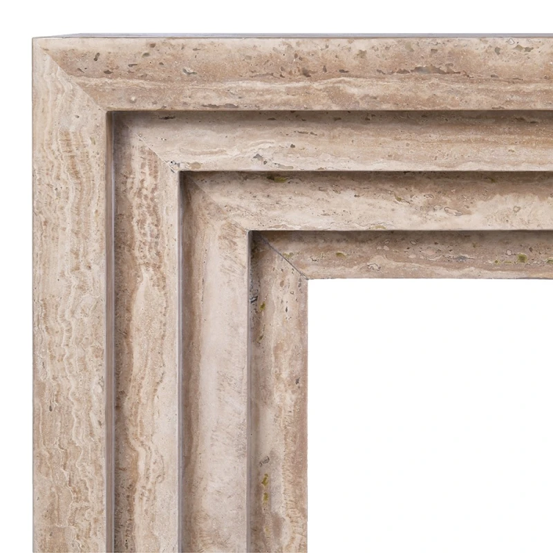 Detal naturalnego marmuru konsoli Knightsbridge