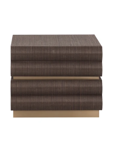 Szafka nocna Kensington Chocolate Raffia 61 cm