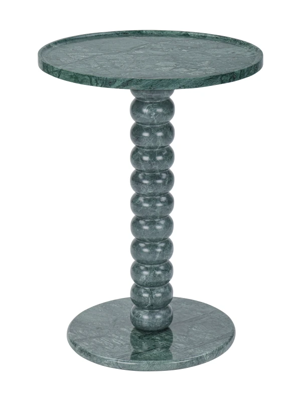 Stolik boczny Venice 40 cm z zielonego marmuru