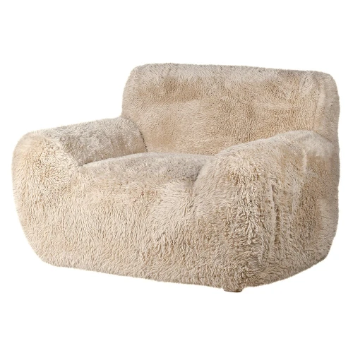 Fotel Richmond Cream Faux Sheepskin 125 cm