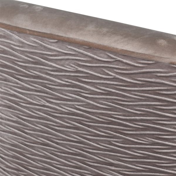 Fotel Obrotowy Knightsbridge beż aksamit złote nogi