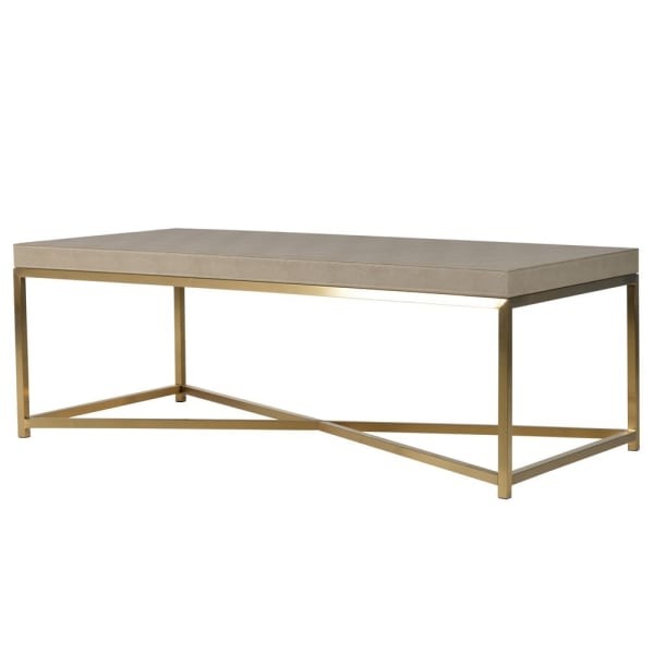 Stolik kawowy Oxford 120 cm z kremowym blatem