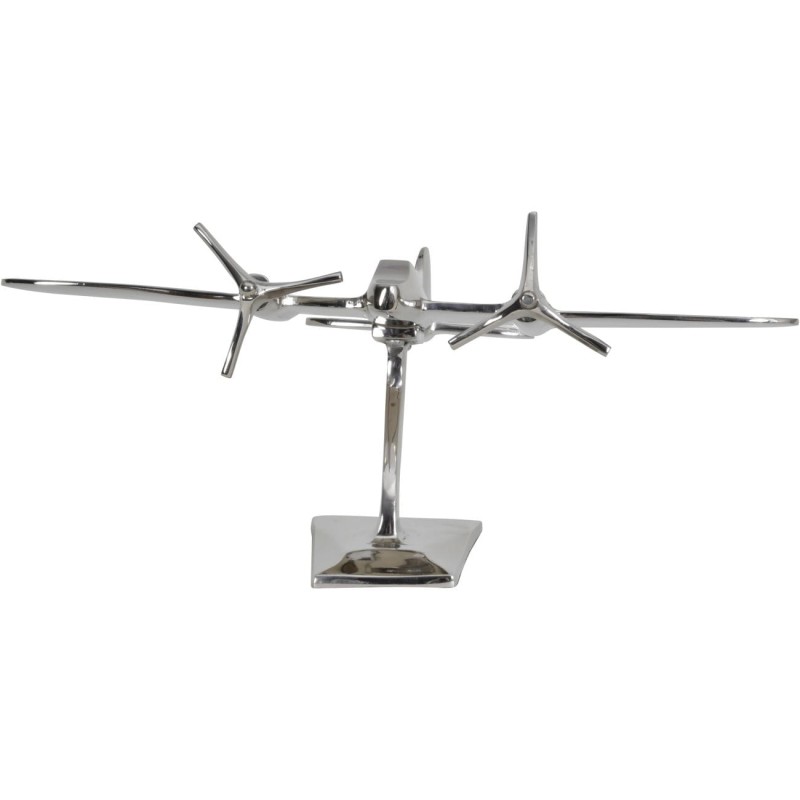 Figurka Plane Silver do gabinetu lub biura