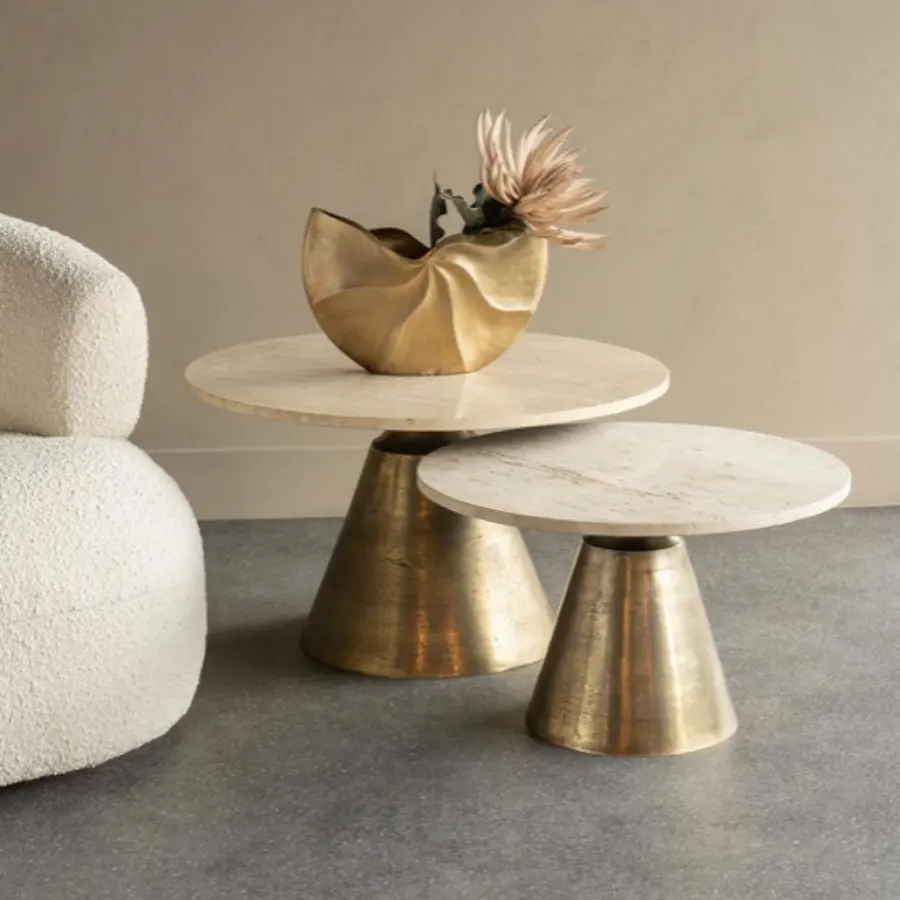 Piękne stoliki marmurowe