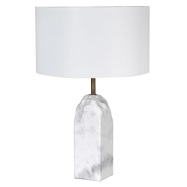 Luksusowa lampa nocka z podstawą marmurową