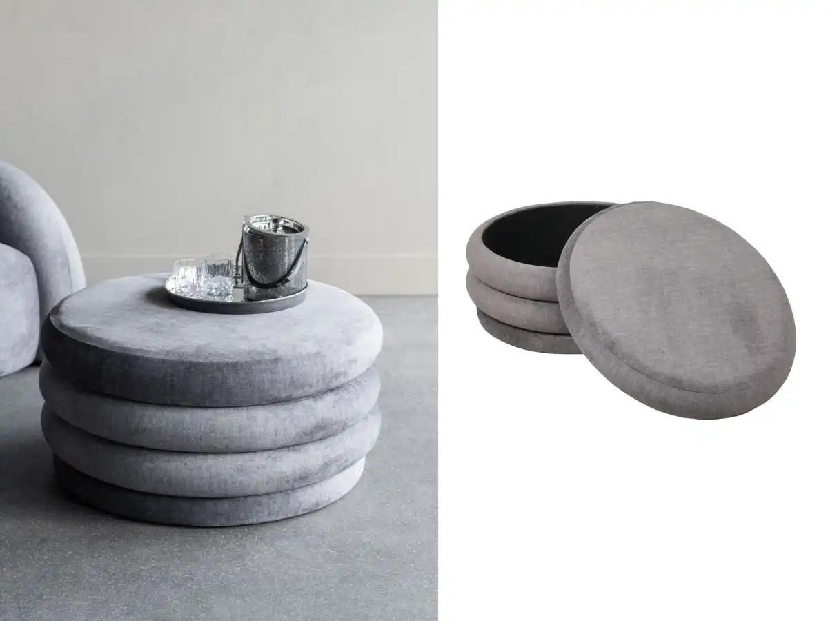 Otomana ze schowkiem